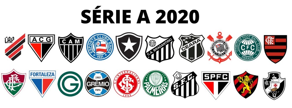 CBF publica novo calendário Brasileirão - Clubes Séria A do Brasileirão 2020
