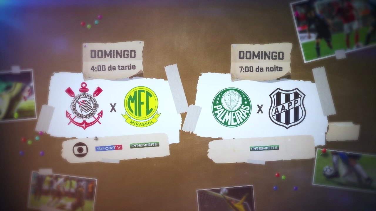 Corinthians e Mirassol TV aberta