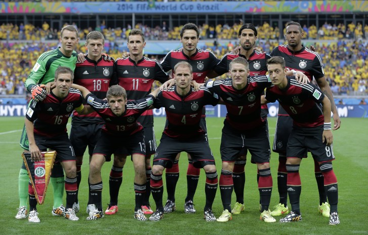 Escalação Seleção da Alemanha Copa de 2014 - Brasil e Alemanha 7 x 1