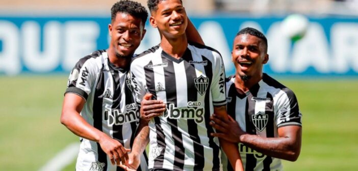 Atlético-MG bate Ceará com dois gols de Marrony e segue 100% no Brasileirão