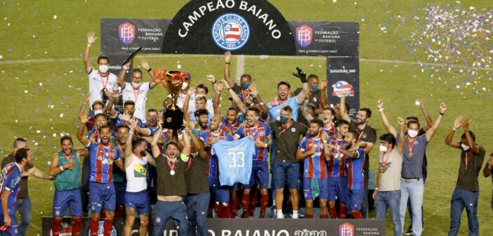 Bahia vence Atlético-BA nos pênaltis e é tricampeão consecutivo do Campeonato Baiano