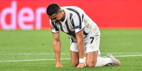 Cristiano Ronaldo marca 2 mas não evita eliminação da Juventus para o Lyon na Liga dos Campeões