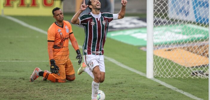 Nenê decide, Fluminense bate o Figueirense e avança na Copa do Brasil
