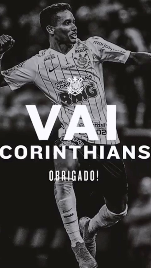 Pedrinho se despede da torcida do Corinthians em vídeo no Instagram