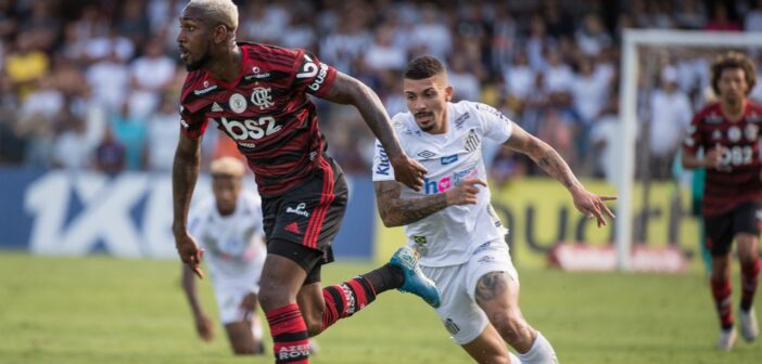 Santos tem dois gols anulados pelo VAR e perde do Flamengo na Vila Belmiro