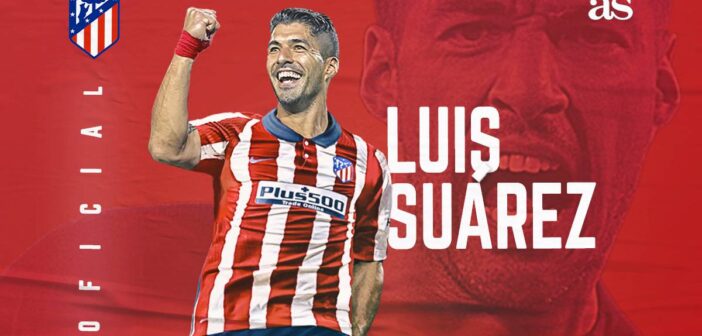 Atlético de Madrid anuncia oficialmente a chegada de Luis Suárez