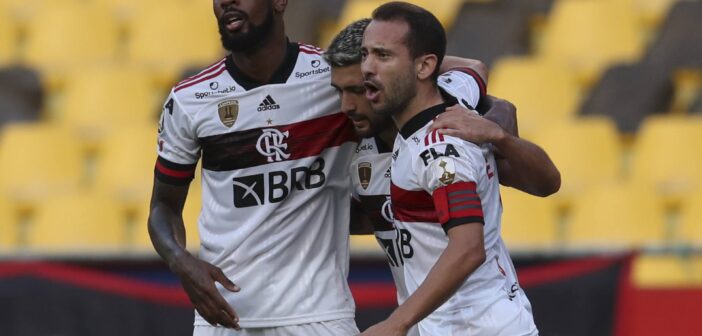 Flamengo se recupera, vence o Barcelona-EQU e fica perto de classificação na Libertadores