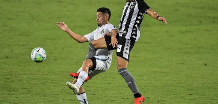 Santos joga melhor, mas esbarra em Gatito e só empata com o Botafogo