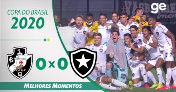 Veja os melhores momentos do empate que garantiu a classificação do Botafogo-RJ para a próxima fase da Copa do Brasil