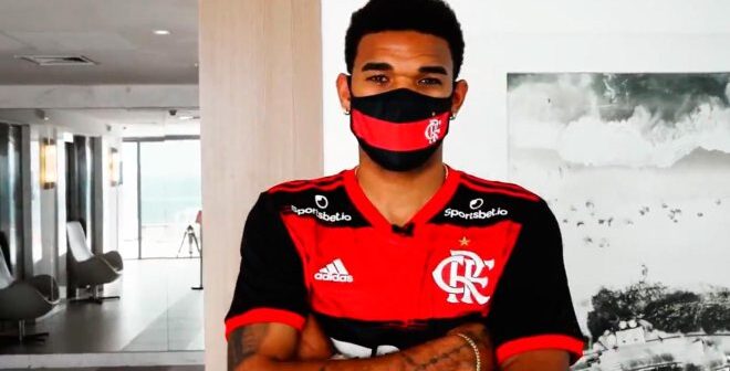 Bruno Viana - zagueiro do Flamengo - Imagem: Divulgação