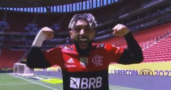 Gabriel Barbosa, atacante do Flamengo - Imagem: Divulgação