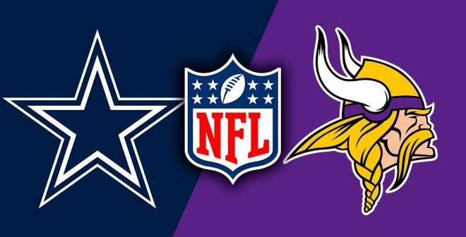 Minnesota Vikings e Dallas Cowboys se enfrentam no Sunday Night Football