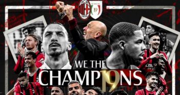 Milan conquista título italiano depois de 11 anos (Divulgação/Twitter Milan)