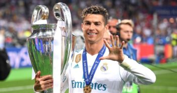 O Real Madrid soma 13 conquistas, com Cristiano Ronaldo participando de 4 delas (Divulgação/Twitter UEFA Champions League)