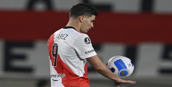 Julián Álvarez marca 6 gols e entra em seleta lista (Divulgação/Twitter River Plate)